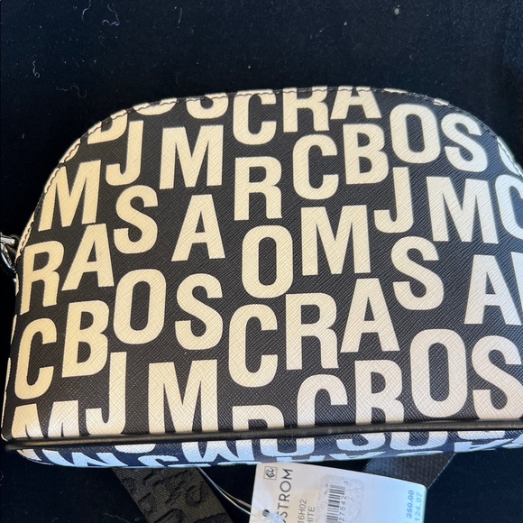 Marc Jacobs Black and White Logo Bag - Picture 5 of 6